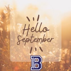 September is almost here!